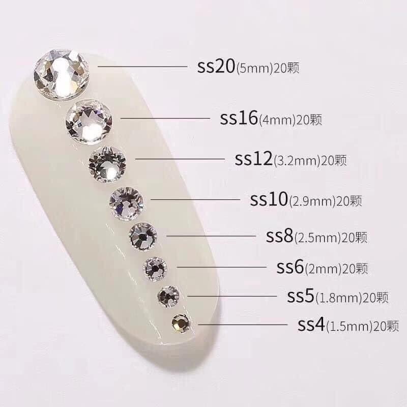 Khay đá HK mix size trắng