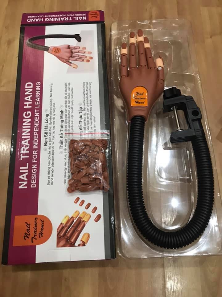 Bàn Tay Giả Học Nails - Có Khớp
