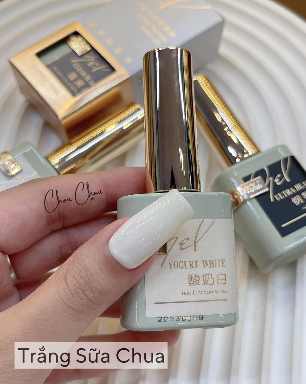 Sơn gel cao cấp Ouboli - màu sữa chua