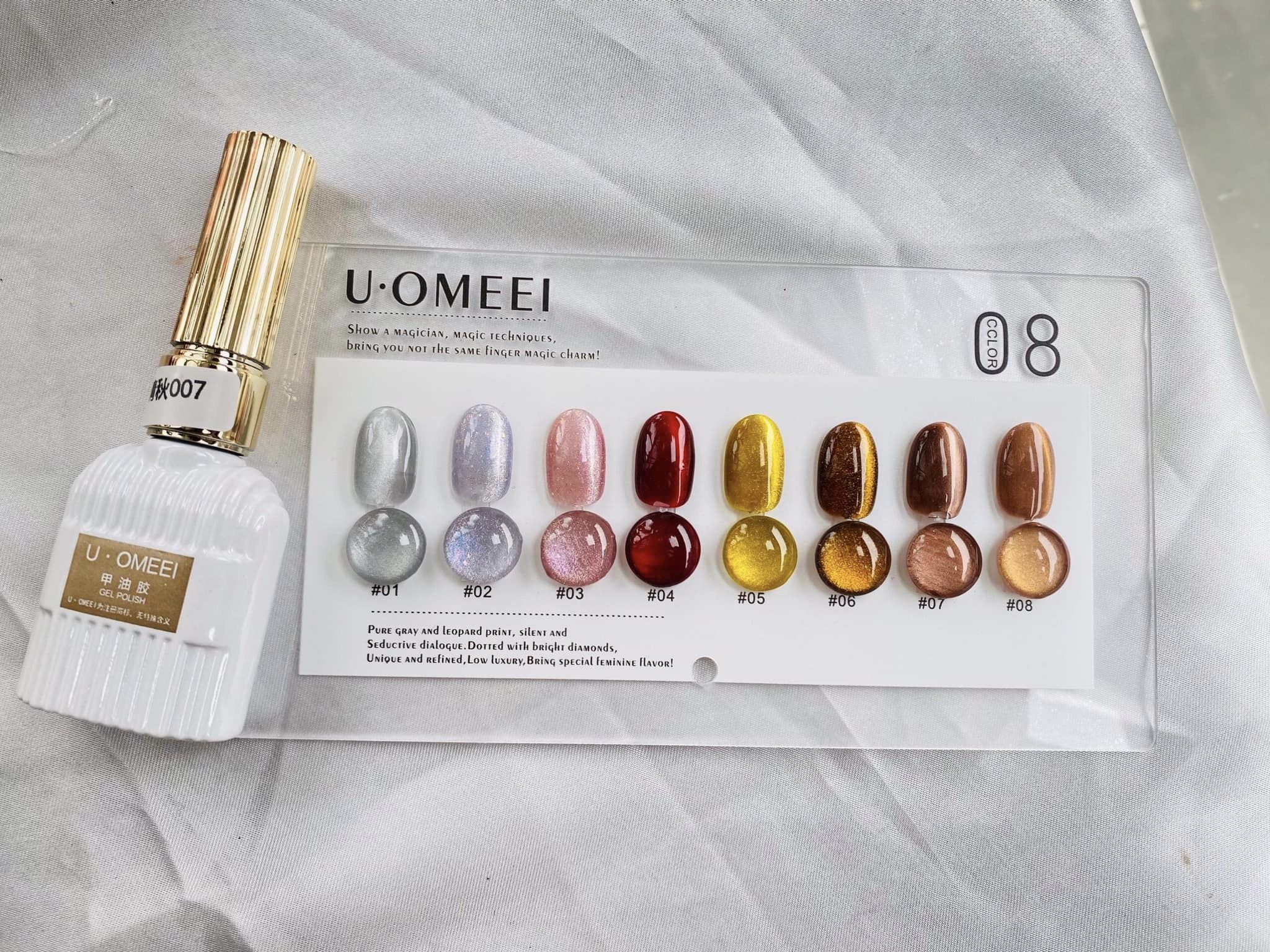 Set mắt mèo  Ximuzi (omeei) (8 màu)