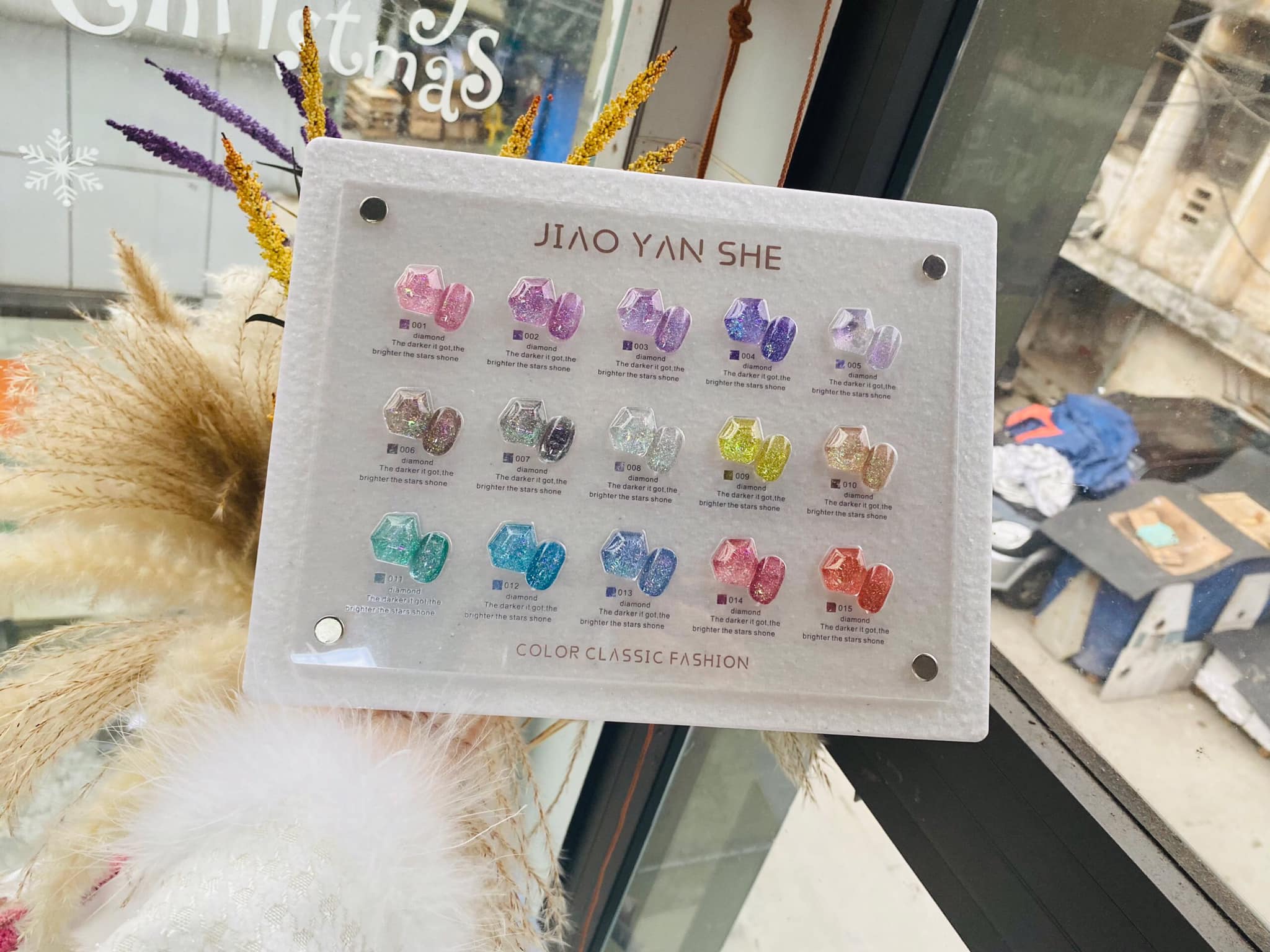 Set gel nhũ Flash Khổng Tước JYS ( 15 màu)