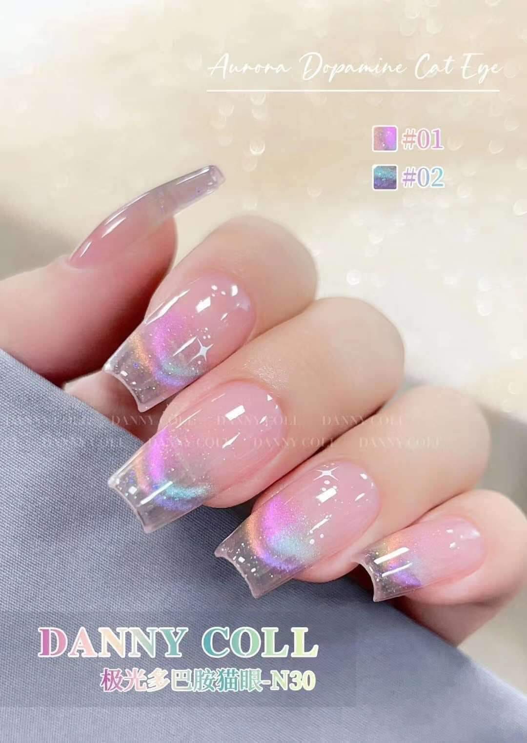 Set mắt mèo DC đa tầng (8 màu)