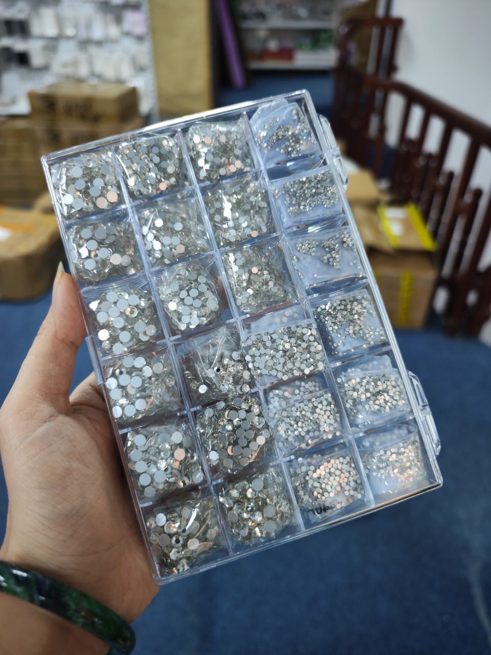 Khay đá HK mix size (7 màu)