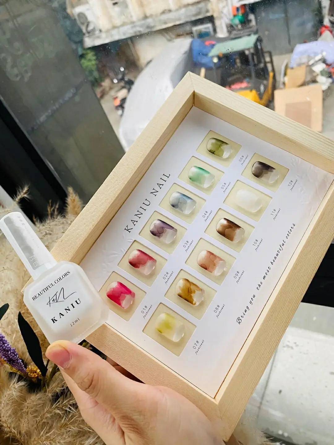 Set Cồn Loang cọ nét Kaniu 12 chai