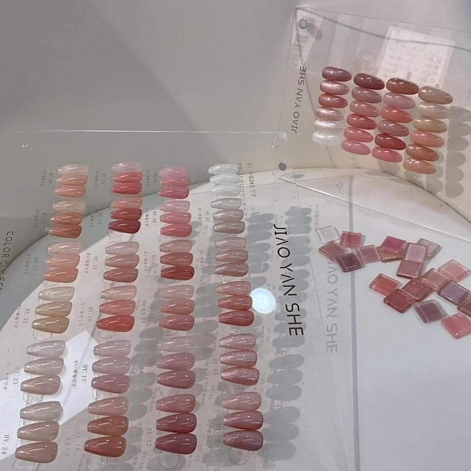 Set sơn thạch nhũ Jiao ( 24 màu)
