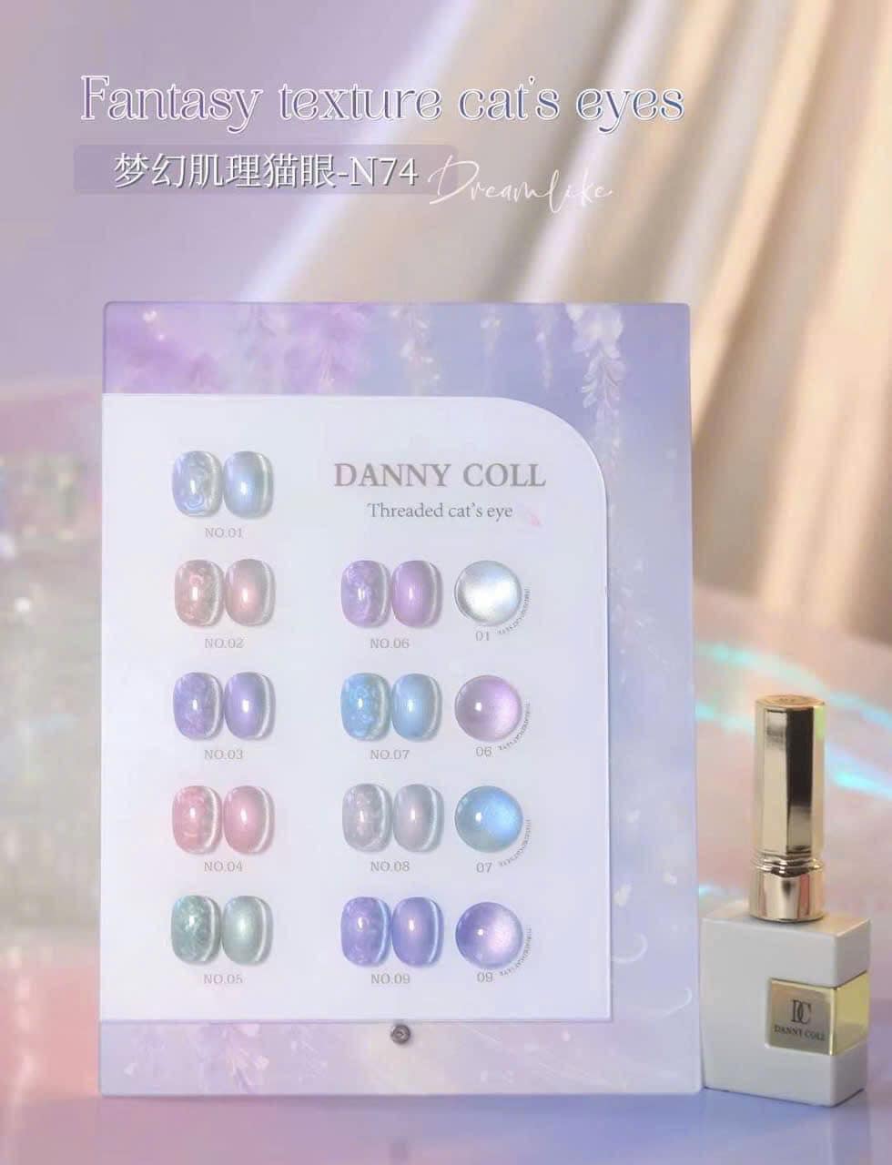 Set mắt mèo Ngọc Trai Danny Coll (9 màu) - N74