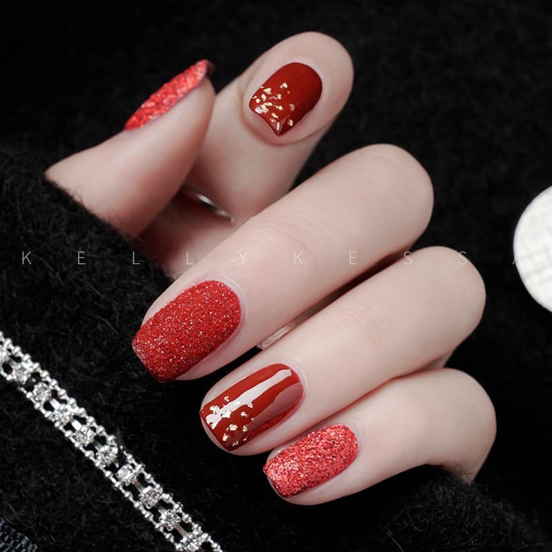 Nhũ rắc bling đỏ