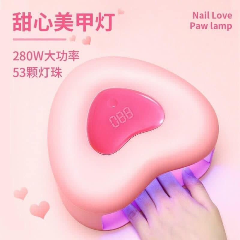Máy hơ gel hình tim 280w