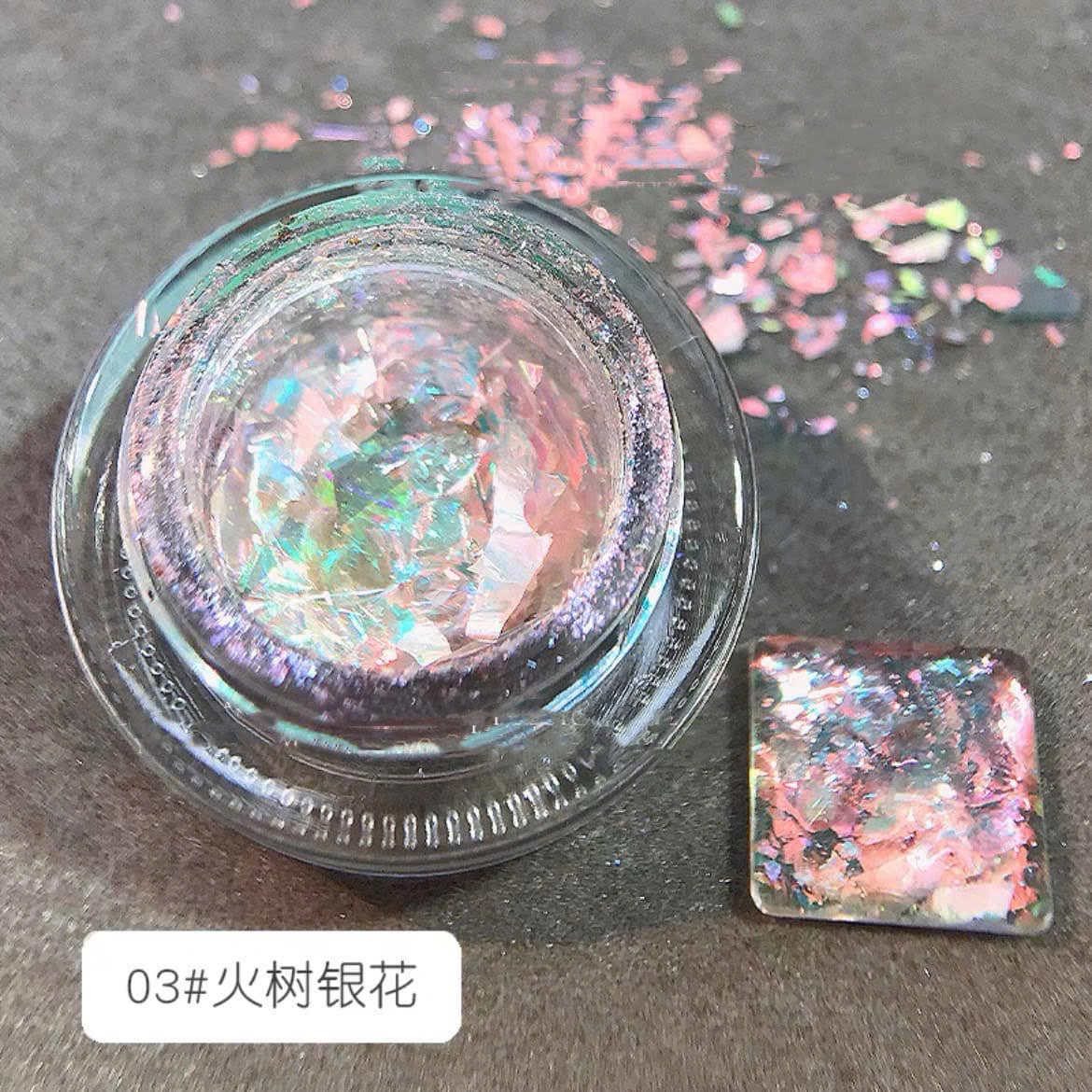 Nhũ rắc cực quang hũ lẻ - mã 03
