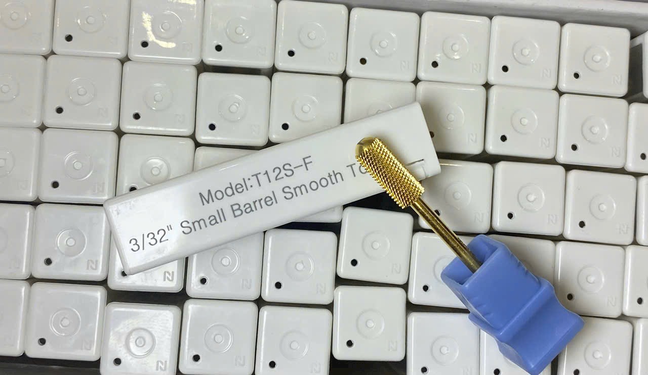 Đầu mài Mỹ vàng  T12S - F ( mịn - bầu tròn)