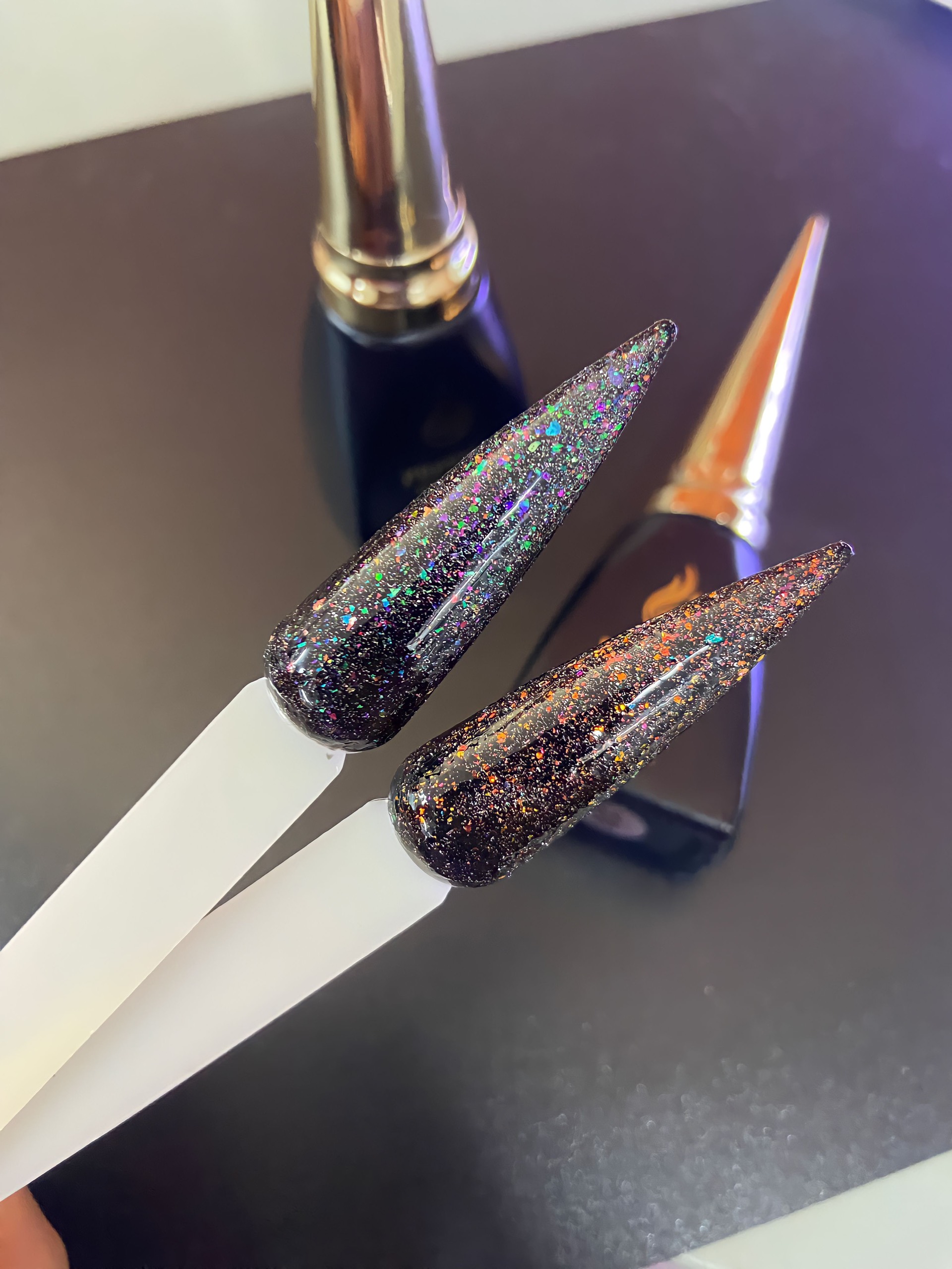 Top nhũ khổng tước Elisan nhiều màu đẹp sang chảnh, dòng cao cấp chính hãng