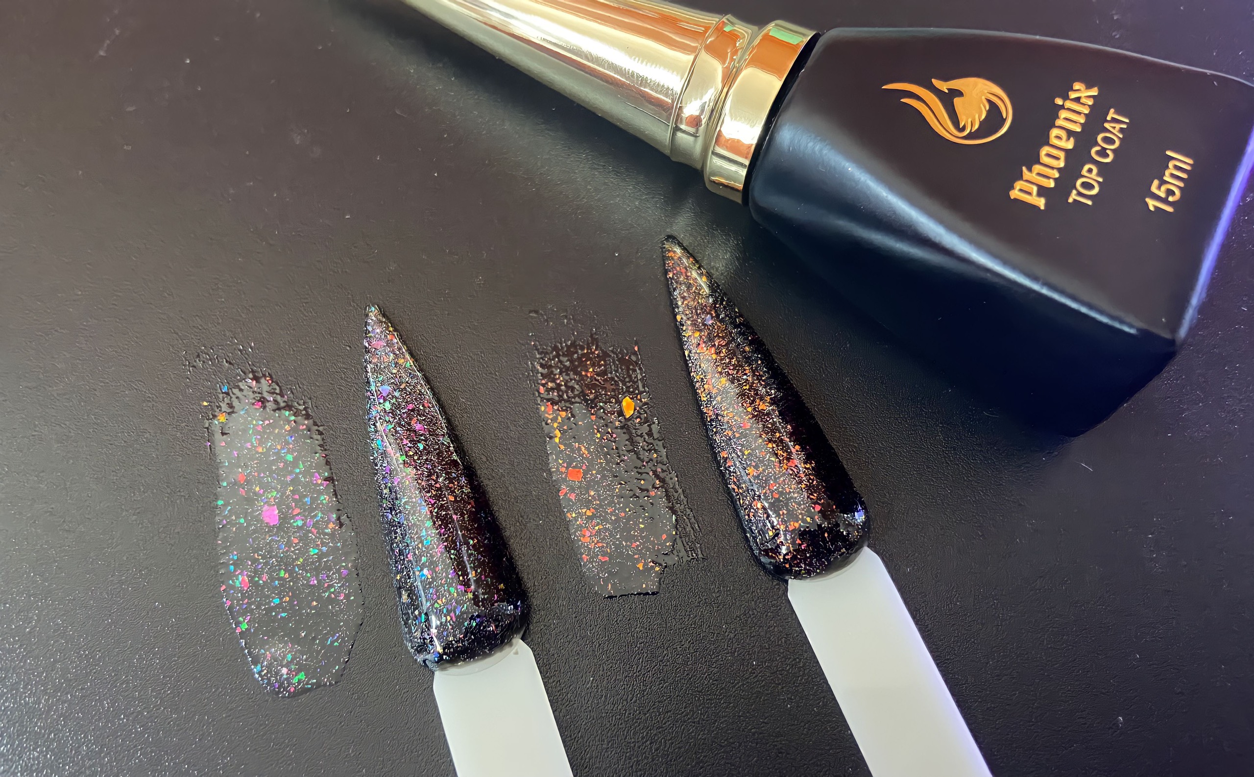 Top nhũ khổng tước Elisan nhiều màu đẹp sang chảnh, dòng cao cấp chính hãng