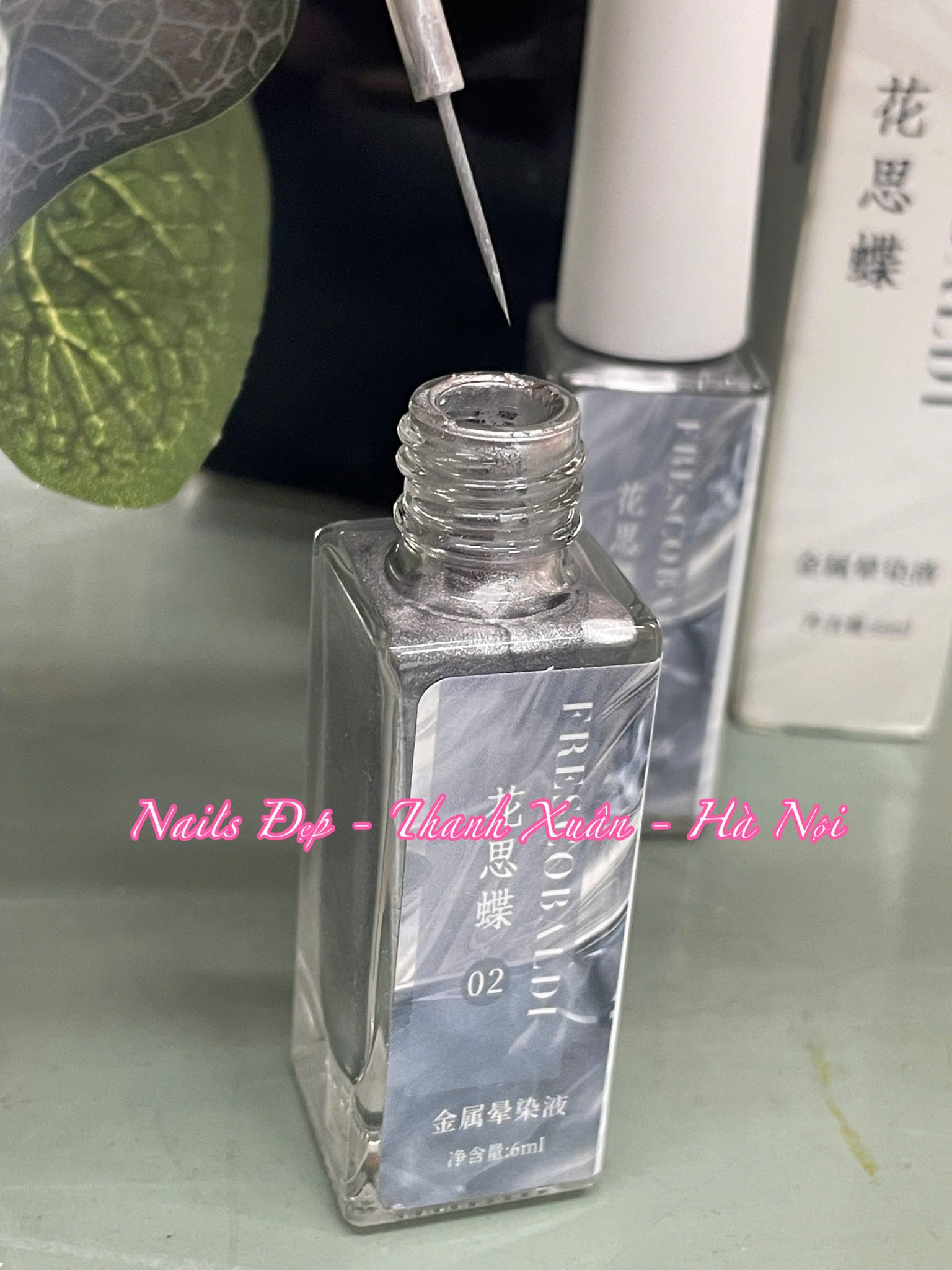 Cồn loang cọ nét - bạc