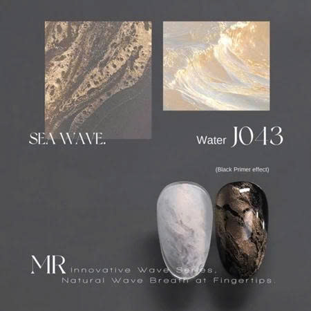 sơn gel tạo sóng biển MR NAIL (bạc) _J43