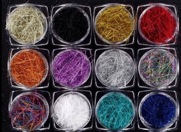 Nhũ Set - Set 12 Nhũ Sợi ( Nhũ Tóc )