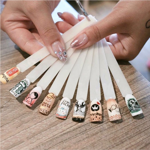Móng Que Mẫu Gói - Đầu Vuông - Đục