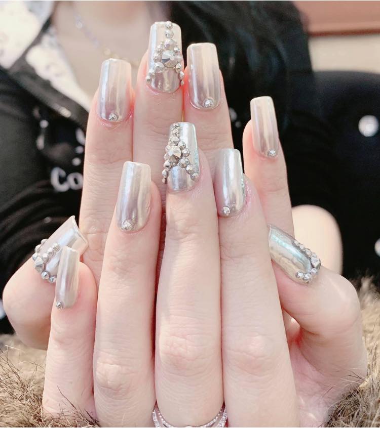 Tráng gương ngọc trai hũ lẻ trắng