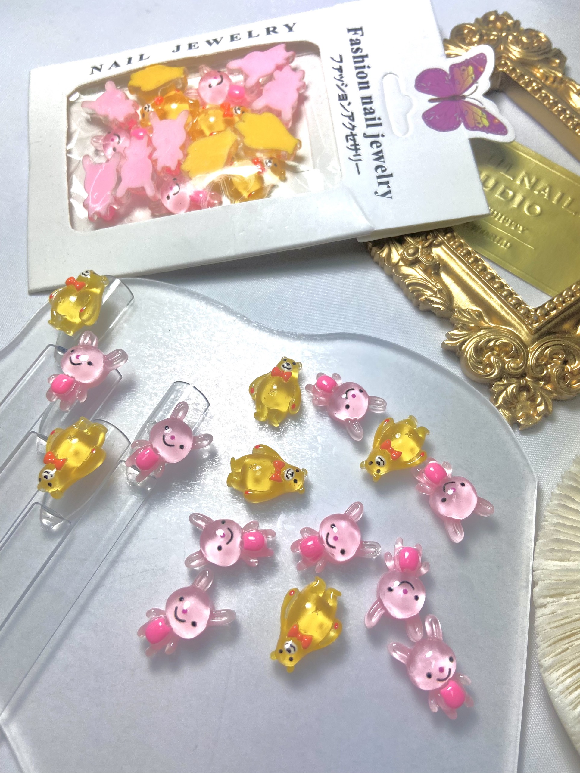 Charm - Túi ( gấu, hoa quả, charm sắt)