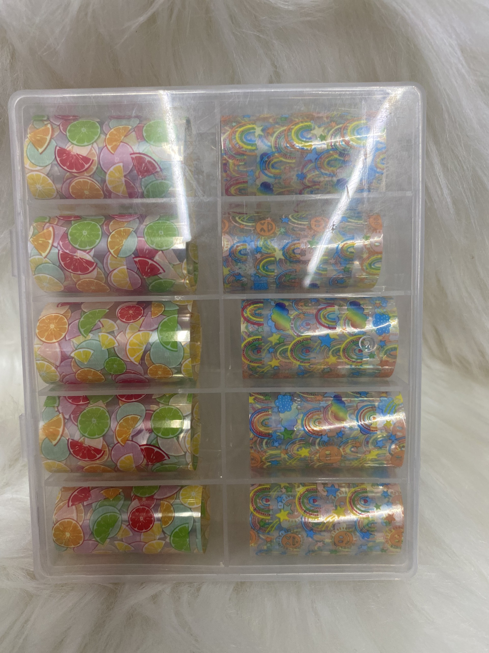 Set Foil hoa quả