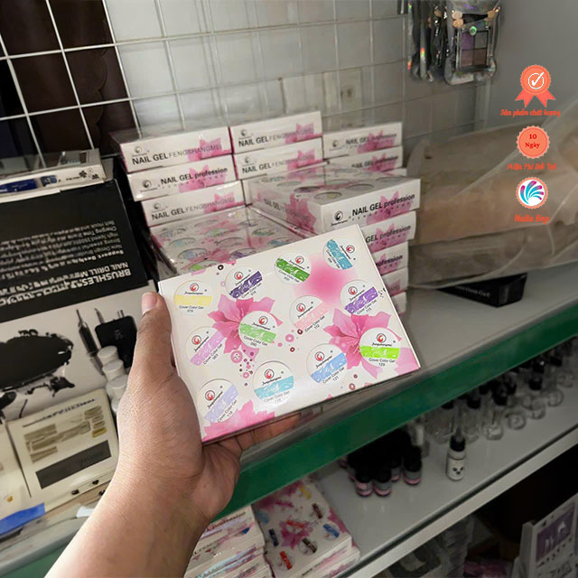 Gel vẽ set 12 màu pastel Fengshangmei