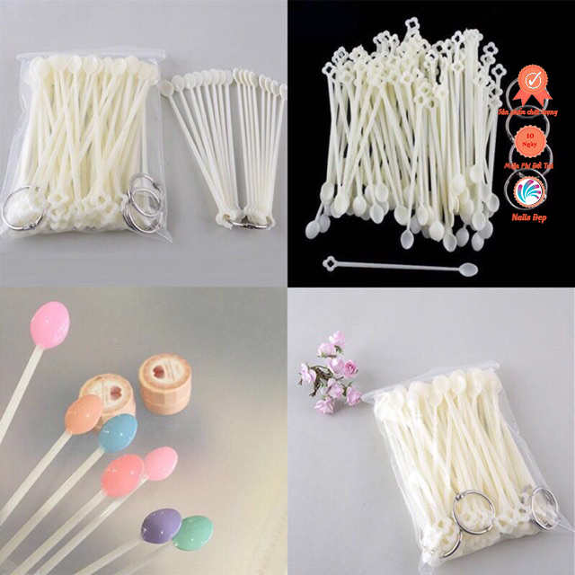 Móng Que Mẫu Gói Móng kẹo đục