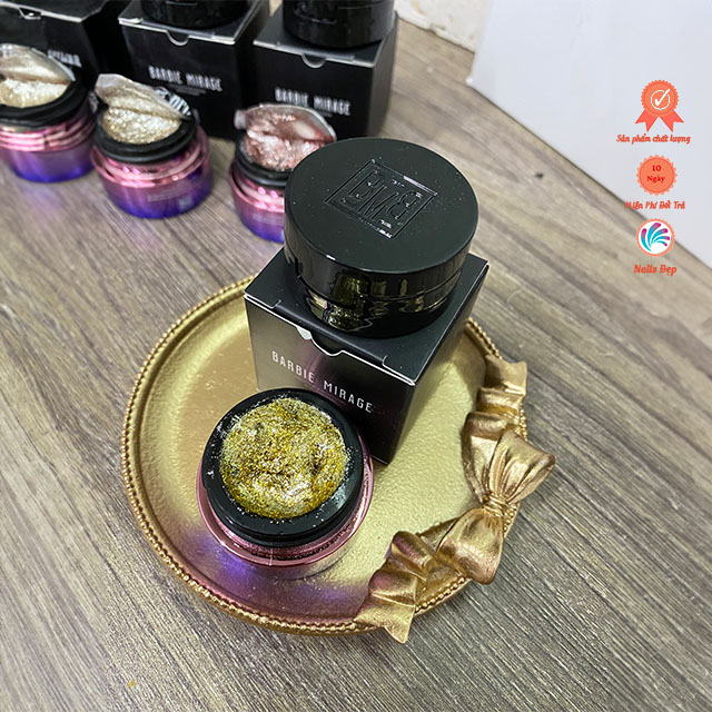 Gel nhũ viền siêu sáng (609) vàng đậm