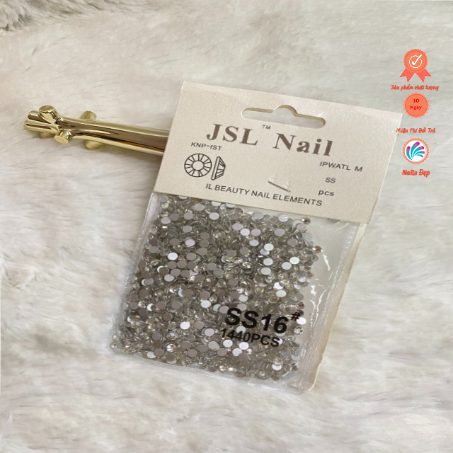 Đá HK trắng size 16