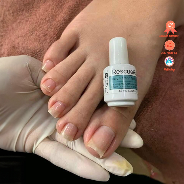 Dưỡng Phục Hồi Móng CND Cao Cấp (RescueRXx) TÁI TẠO MÓNG HƯ TỔN