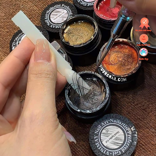 set gel tơ nhện Flash 6 hũ