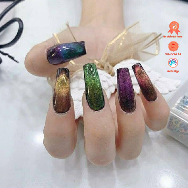 Sét sơn gel mắt mèo 9D Vinimay cao cấp, chính hãng