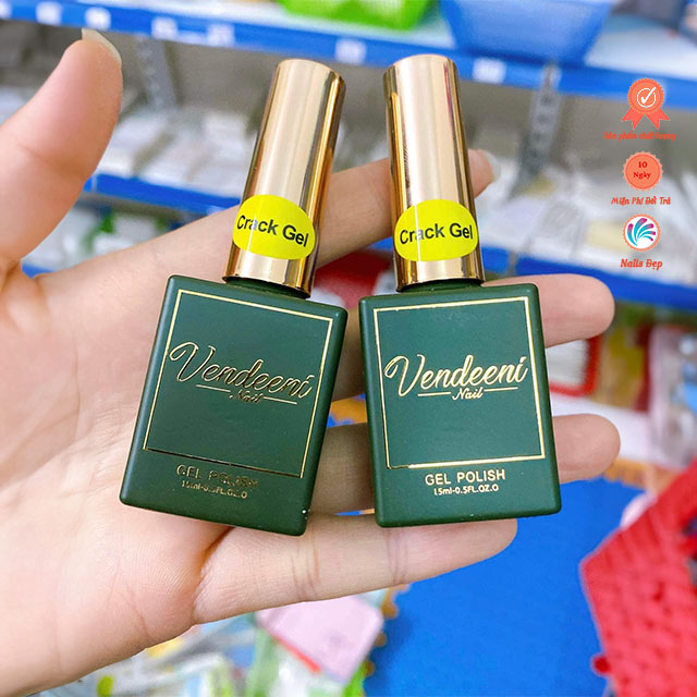 Sơn gel nứt lẻ đen/ trắng