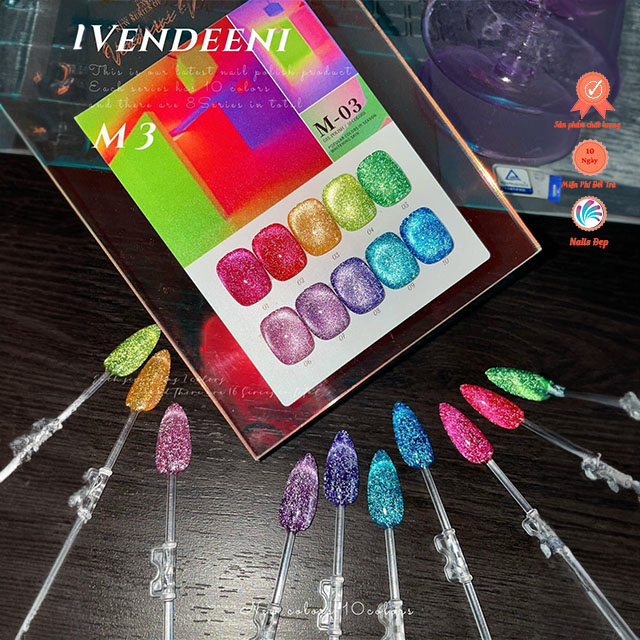 Set mắt mèo neon (10 màu) M3