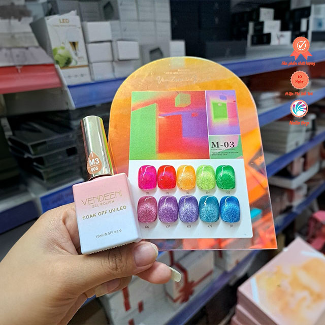Set mắt mèo neon (10 màu) M3