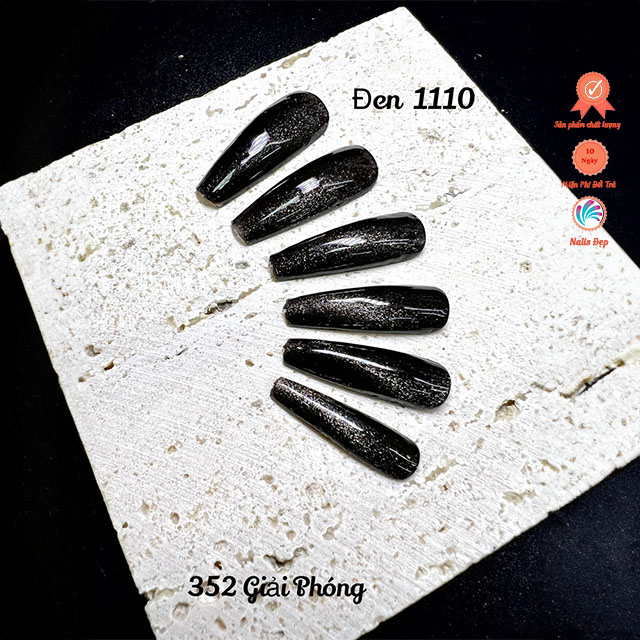 Mắt mèo thạch - đen (1110)