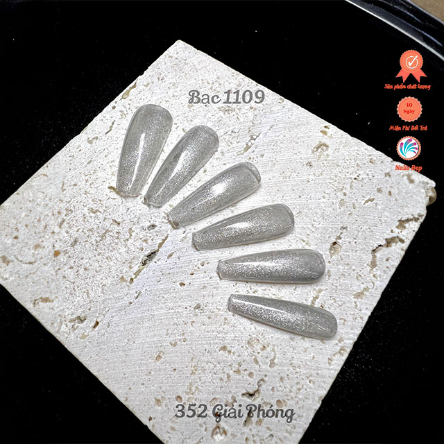 Mắt mèo thạch - bạc (1111)