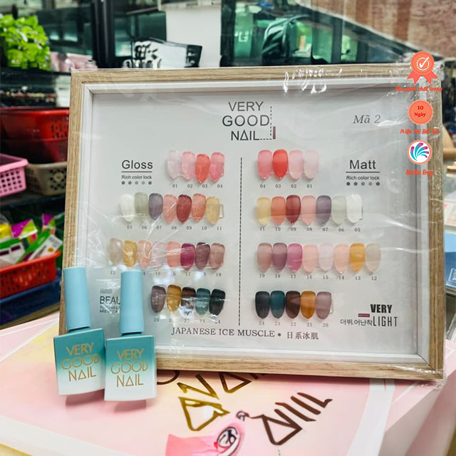 Set sơn thạch Very Good Nail (24 chai)