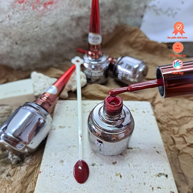 Sơn gel Mxbon đỏ -04