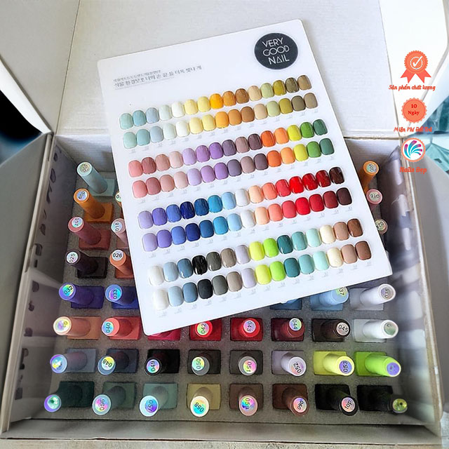 Set sơn VERY GOOD NAIL 60 màu