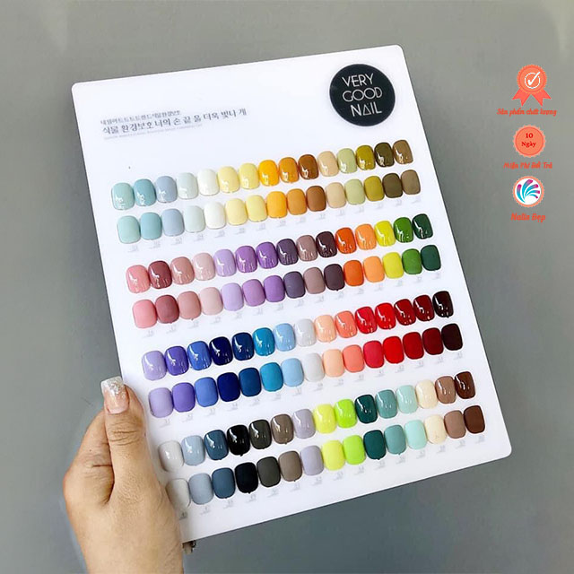 Set sơn VERY GOOD NAIL 60 màu