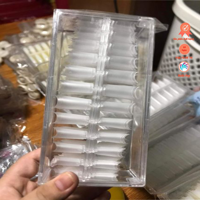 Hộp móng nối cup C - trong