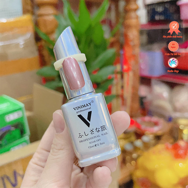 Sơn tráng gương Vinimay- màu hồng