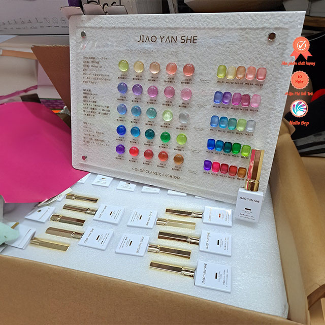 Set sơn mắt mèo kim cương 25 màu
