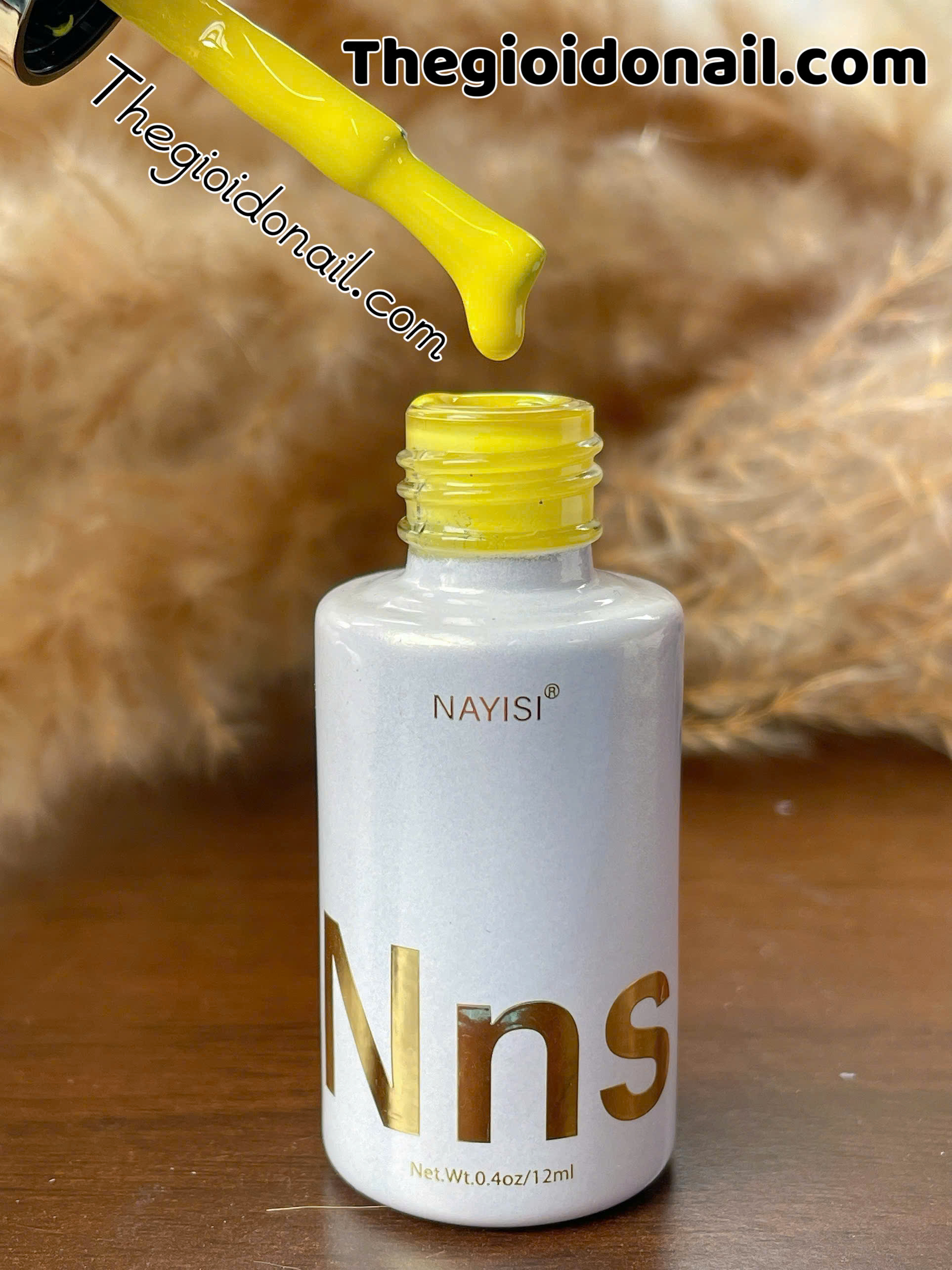 Sơn gel NAYISI (10 màu) - vàng (mẫu mới)