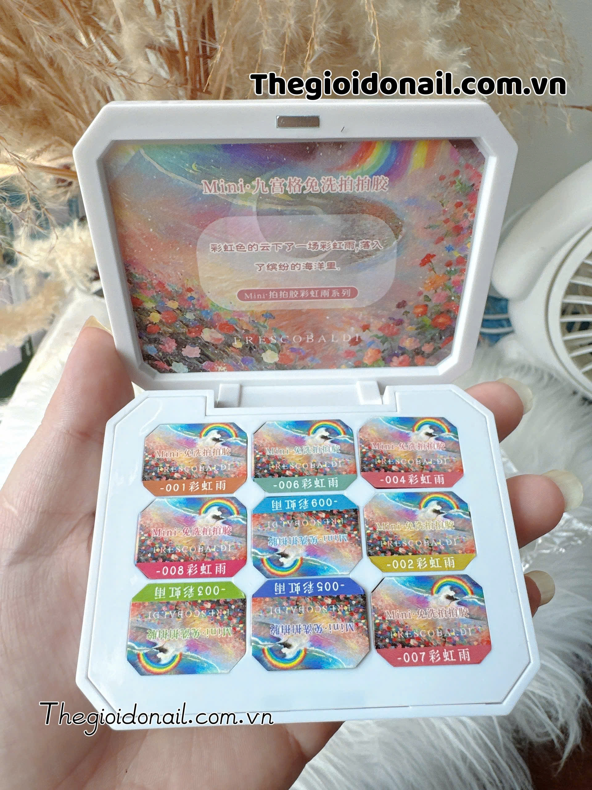 Set gel dặm ombre 9 màu - set Macaron
