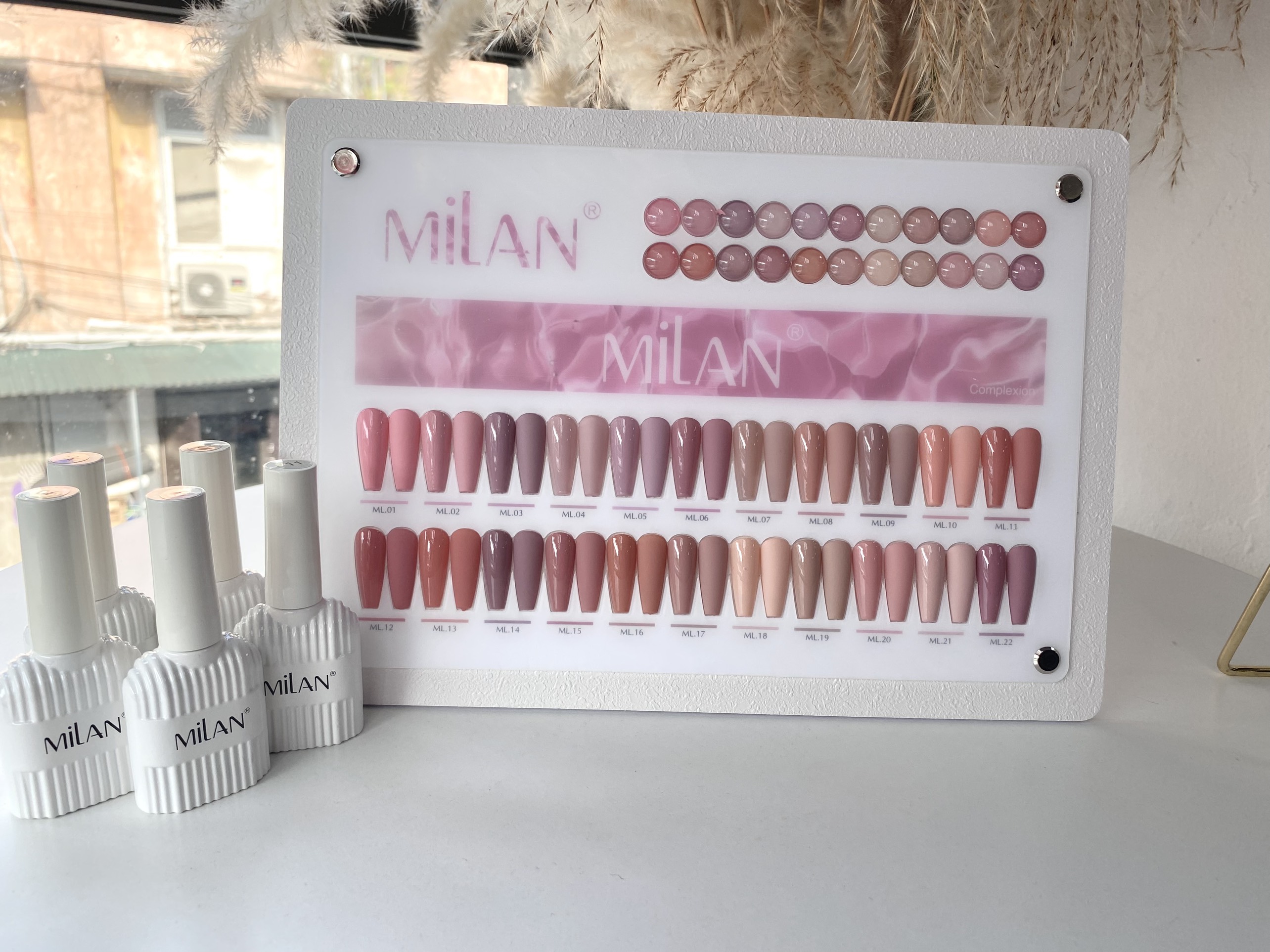 Set gel màu Hồng Nude MiLan (22 màu)