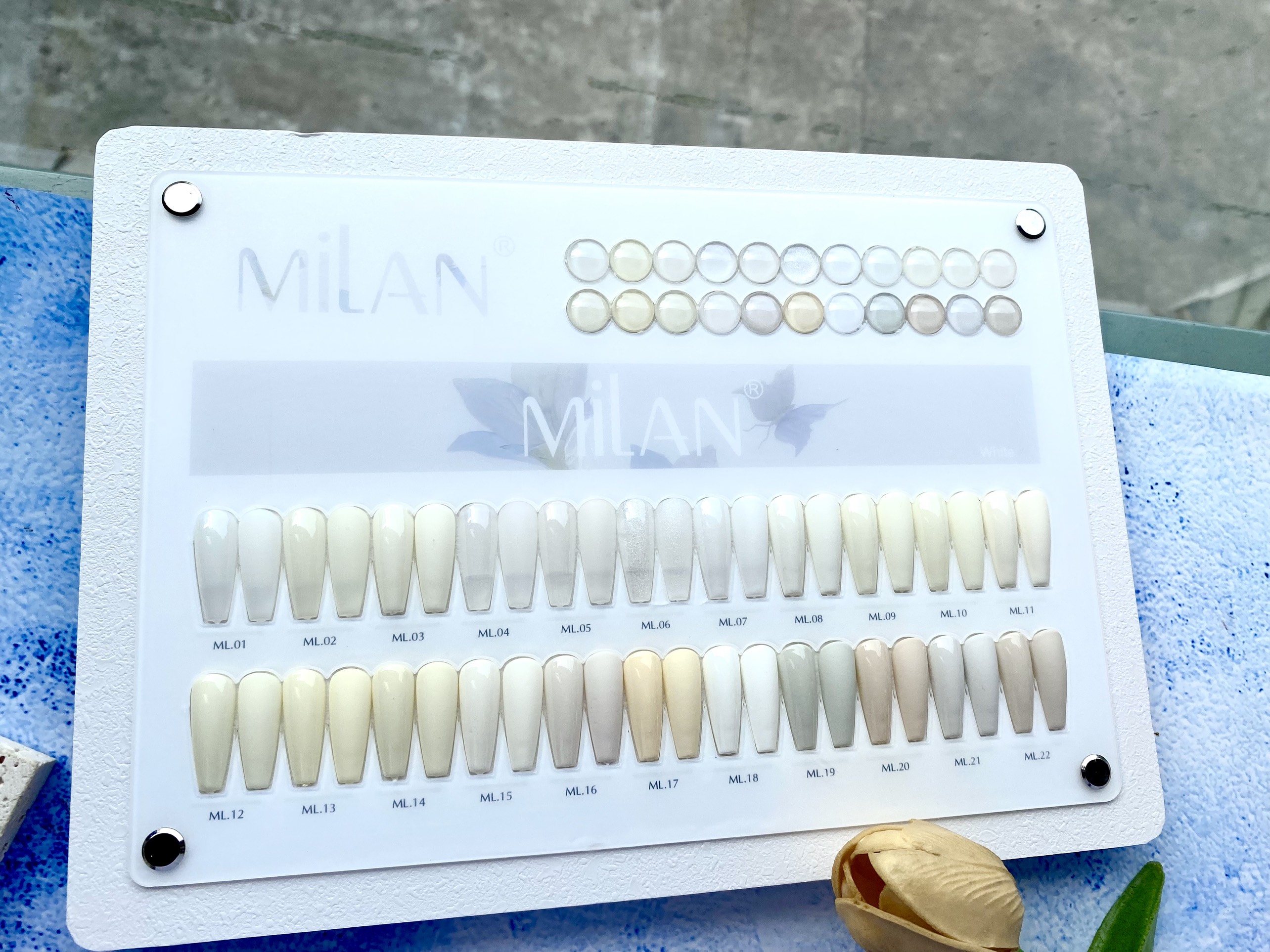 Set gel màu Trắng MiLan (22 màu)