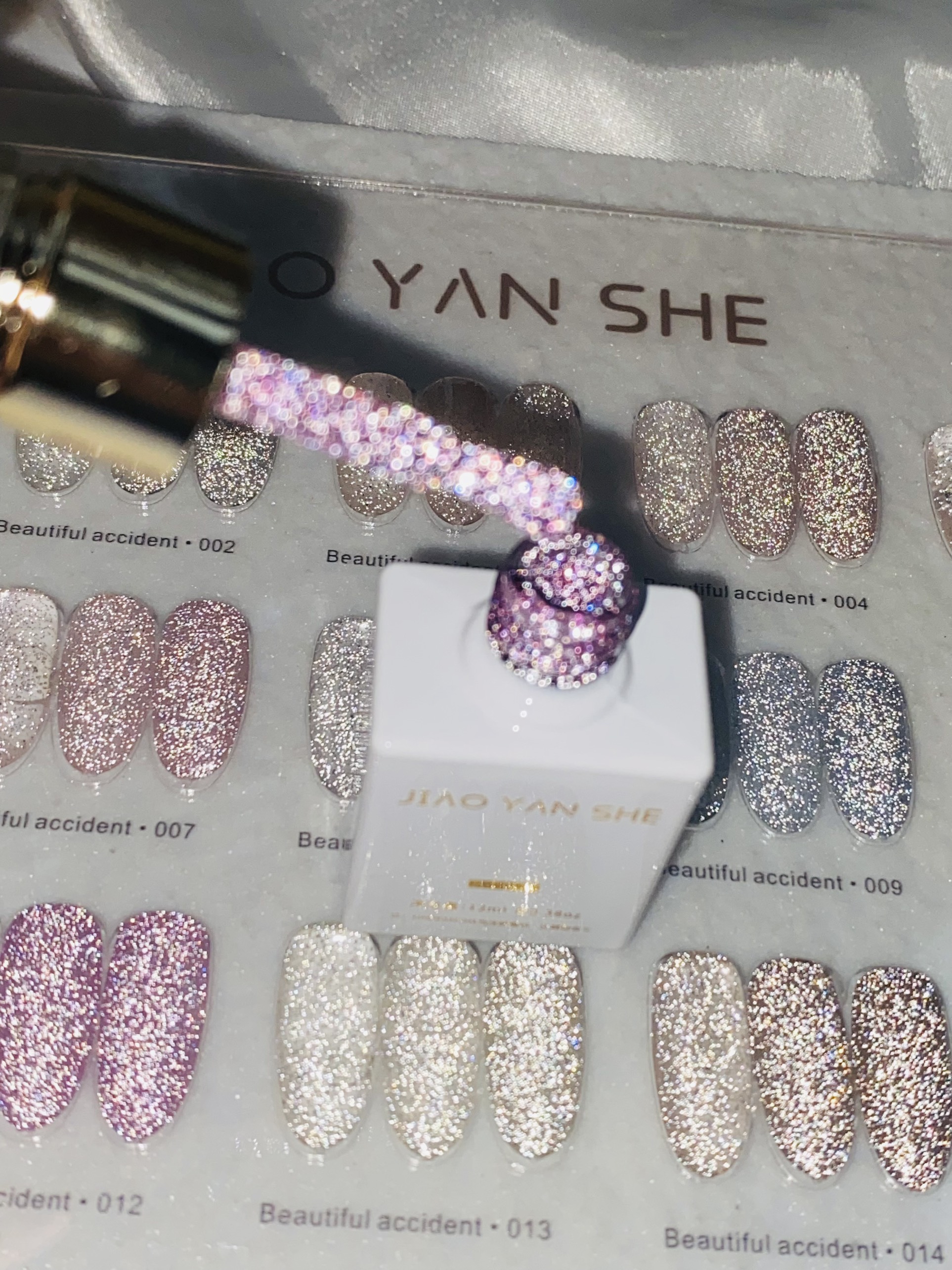 Set gel nhũ Flash siêu sáng JYS 15 màu