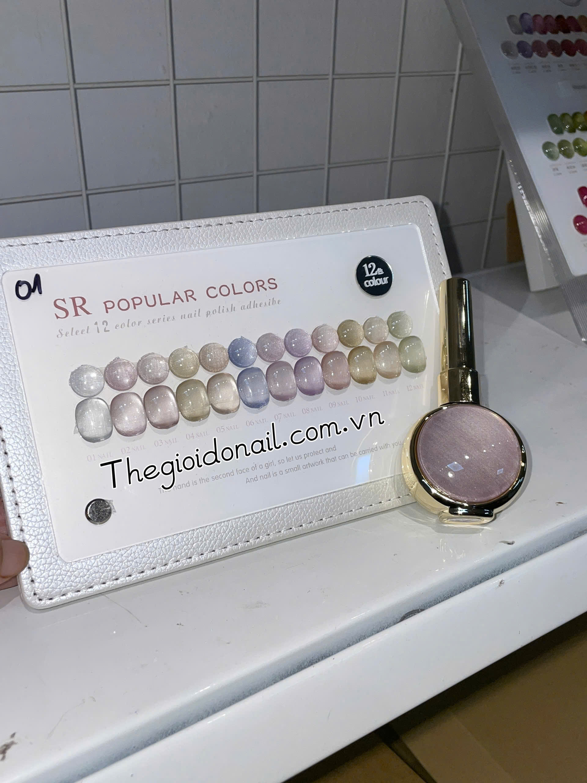 Set mắt mèo Colux  12 màu - 01