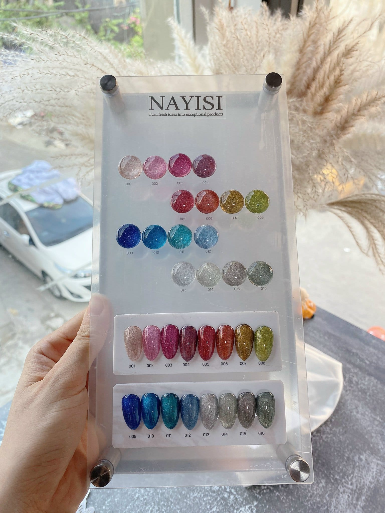 Set mắt mèo Flash Nayisi 16 màu