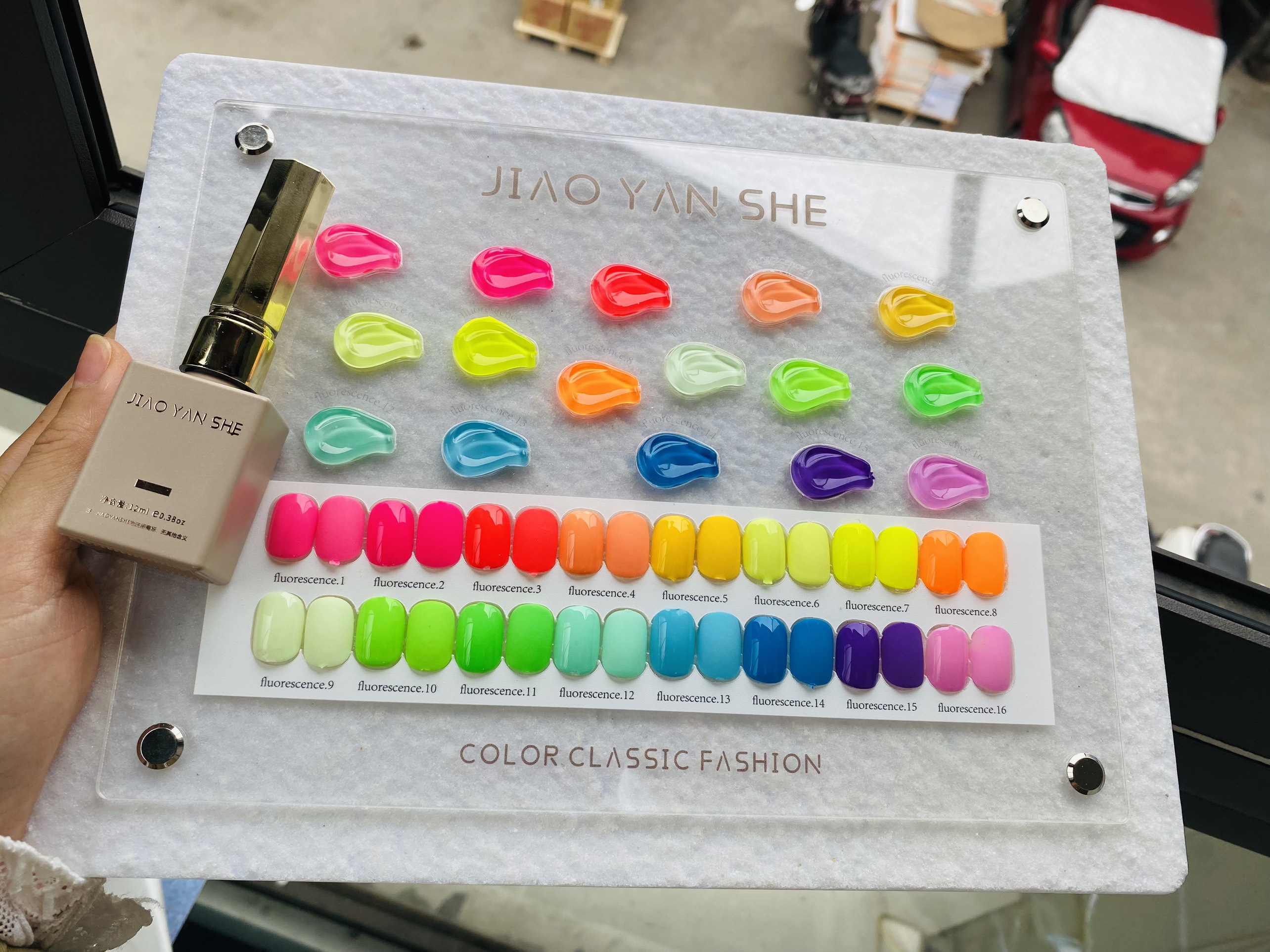 Set neon 16 màu JYS
